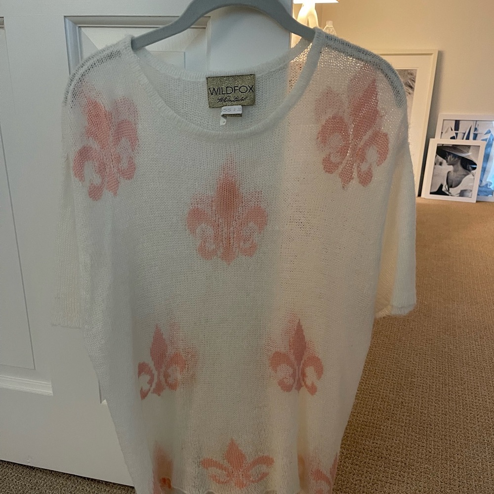 Wildfox fluer de lis sweater